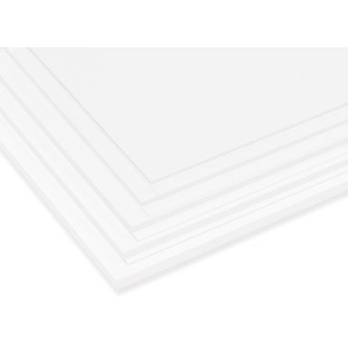 White Acrylic Sheets Perspex Plate Plastic Material Cut Panel 6-SIZES