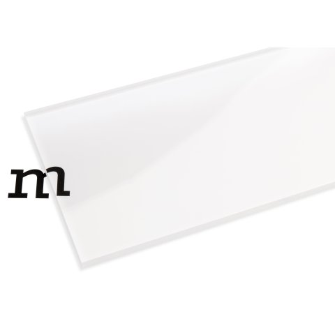 Acrylglas GS transparent, farblos (Zuschnitt möglich) 8,00 x 250 x 500 mm
