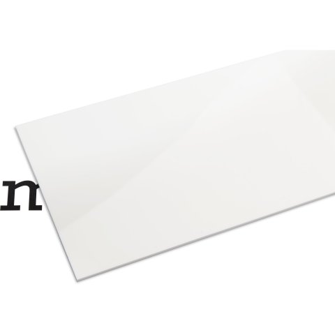 PLEXIGLAS® GS, blanco (opalino) (corte disponibiles) 3,0 x 1500 x 2000 mm, blanco-opaco (WH01), (0342847)