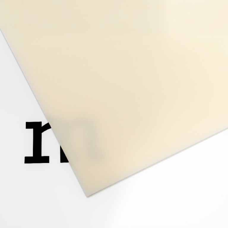 Plaat acrylglas GS, 1000 x 500 x 3 mm, fluorescerend oranje gesneden oud-intech