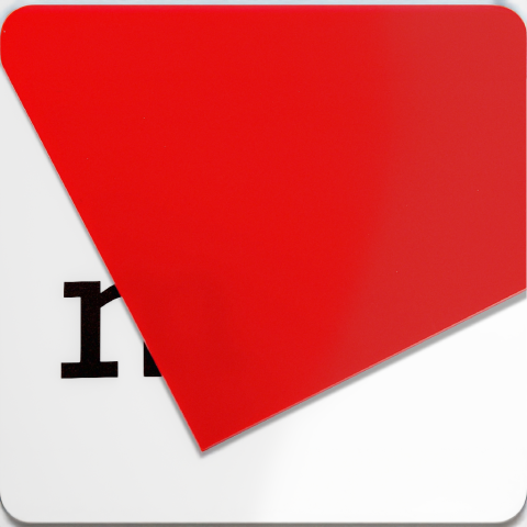 PLEXIGLAS® GS colorato, 3 mm (taglio disponibile) 3,0 x 1500x2000, rosso carminio, opaco (3H01), (0342972)