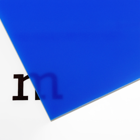 PLEXIGLAS® GS de color, 3 mm (corte disponibiles) 3,0 x 1500 x 2000, azul, transl. (5H48), (0343024)