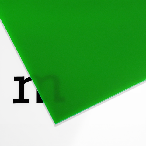 PLEXIGLAS® GS colorato, 3 mm (taglio disponibile) 3,0 x 1500 x 2000 x 1500 x 2000, verde, traslucido (6H01), (0343060)