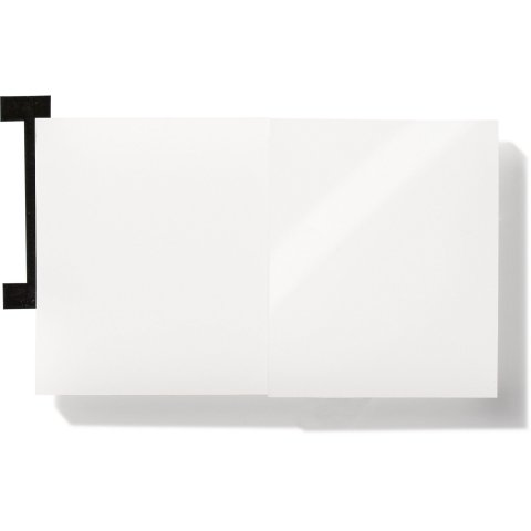 PLEXIGLAS® Satinice SC, 1-side satiny, white (custom cutting available) 3.0 x 120 x 250 mm, milky-white (WH02SC)