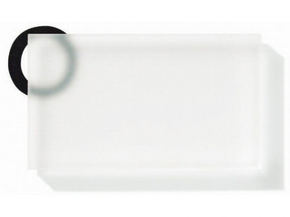 PLEXIGLAS® Satinice DC, beids. satiniert, farblos (Zuschnitt möglich)