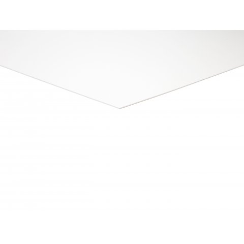 Vetro acrilico di precisione nn traslucido, bianco 1,0 x 850 x 850 mm