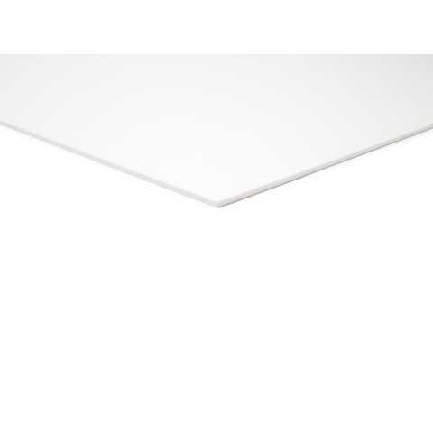 Vetro acrilico di precisione nn traslucido, bianco 3,0 x 850 x 850 mm