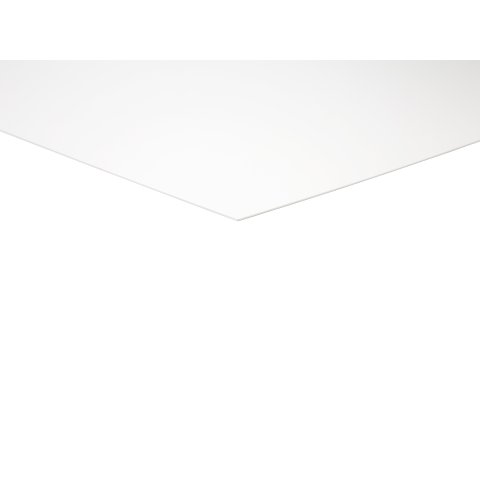 Precision acrylic glass, opaque, white 0.5 x 800 x 800 mm
