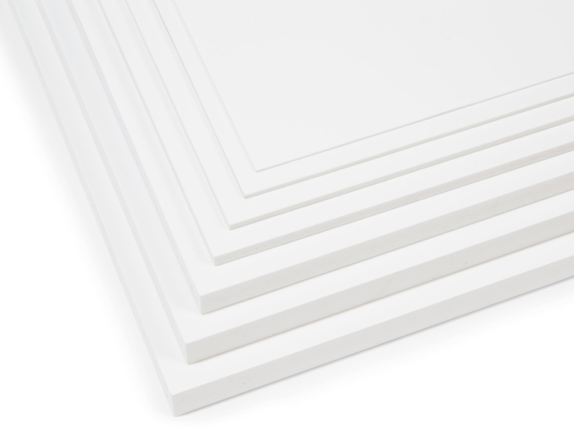 PVC Platten Forex classic weiß 2500 x 1220 mm Hartschaum Freischaum bis 19 mm 