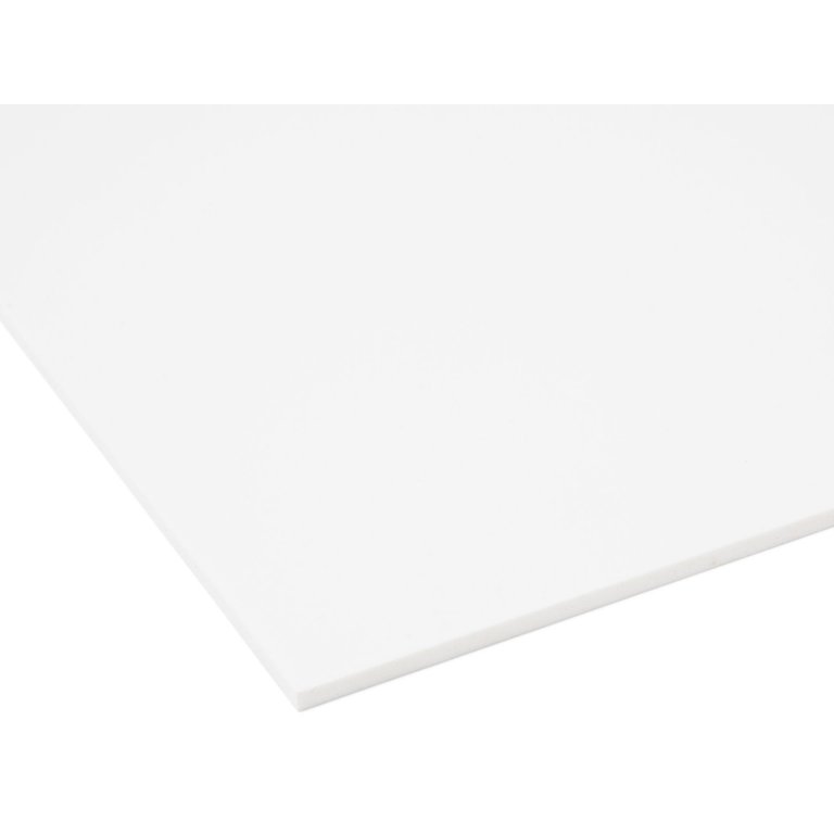 1 PVC Hartschaumplatte Forex® weiß 498x500x15mm 