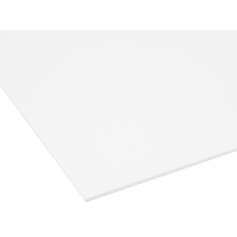 Hartschaum PVC Platte Zuschnitt weiß 1000 x 500 x 8 mm 