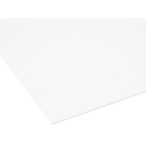 Forex Classic rigid-PVC foam board, white (custom cutting available) 1.0 x 250 x 500 mm