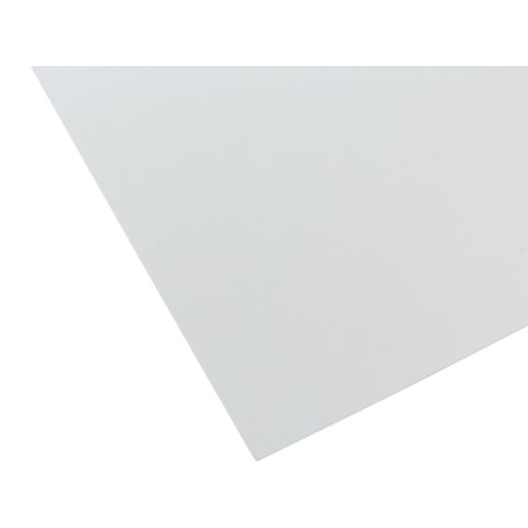 PVC rígido, opaco, de color 0,3 x 1000 x 1300, gris claro