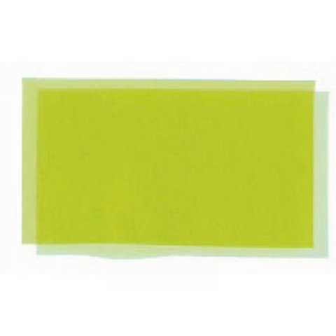 Foglio di PVC morbido trasparente, colorato s=0,12 mm b=1300, verde chiaro (644)