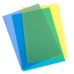 Polypropylene translucent, coloured, matte