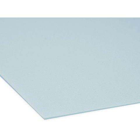Styrofoam azul claro, recortado approx. 1,0 x 313 x 590 mm