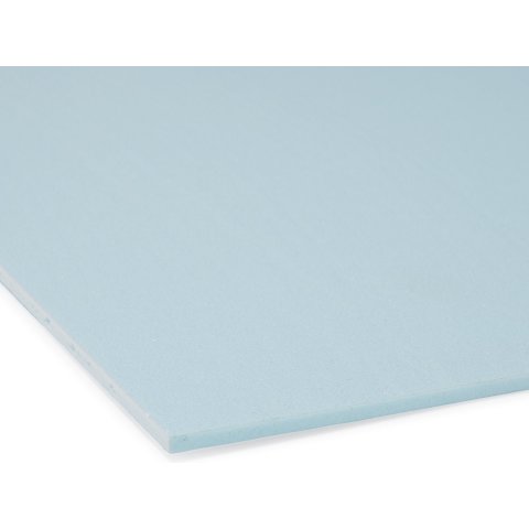 Styrofoam light blue, trimmed app. 2.0 x 313 x 590 mm