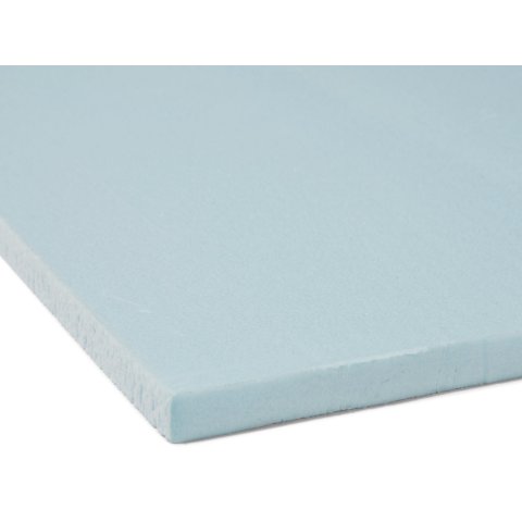 Styrofoam hellblau, beschnitten ca. 8,0 x 295 x 313 mm