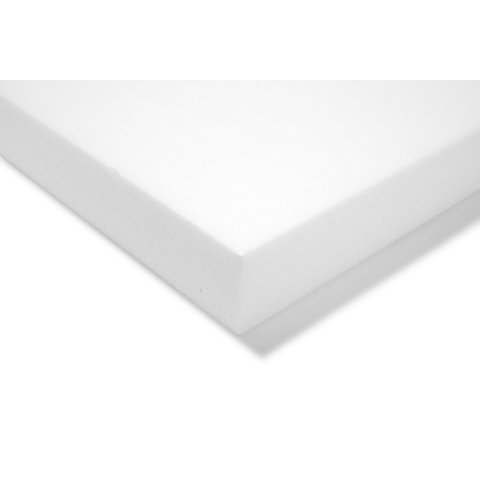 Polystyrene rigid foam, white, untrimmed 50,0 x 600 x 1250 mm