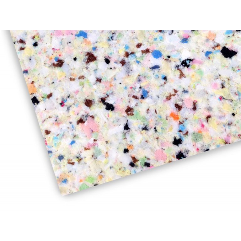 PU chip foam 120, multicoloured