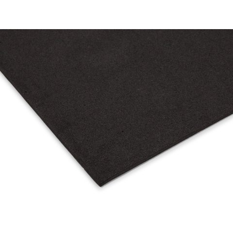 Foam rubber, coloured 2.0 x 200 x 300, black