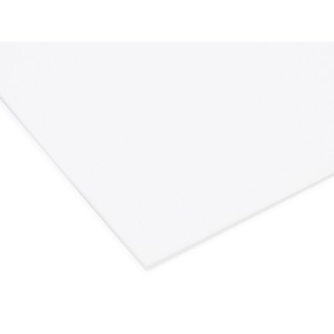Moosgummi farbig 2,0 x 300 x 450, weiß