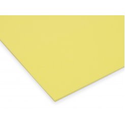 Foam rubber, coloured, 3.0 x 300 x 400, yellow