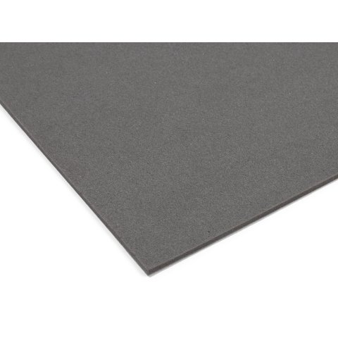 Foam rubber, coloured 3.0 x 300 x 400, grey