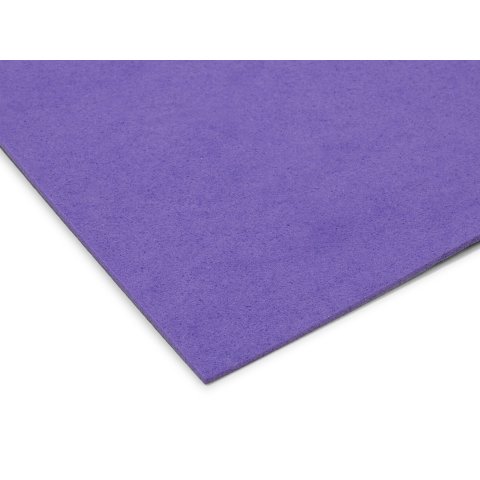 Moosgummi farbig 2,0 x 300 x 450, lavendel
