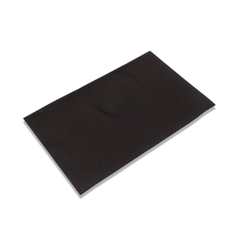 Neoprene mat, uncoated 4,0 x 265 x 425 mm, black