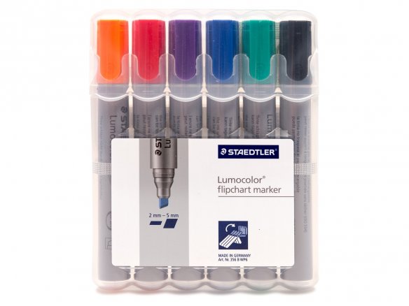 Staedtler Lumocolor flipchart marker "Keilspitze"