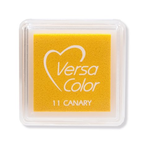 Tampone per timbri a pigmenti Versa Color Mini 25 x 25 x 10, canarino (11)