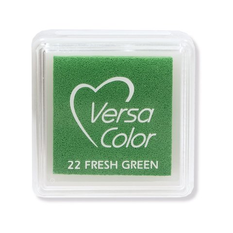 Versa Color Pigment Stamp Pad Mini 25 x 25 x 10, fresh green (22)