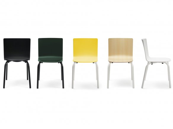 Glyph silla de aluminio sin reposabrazos