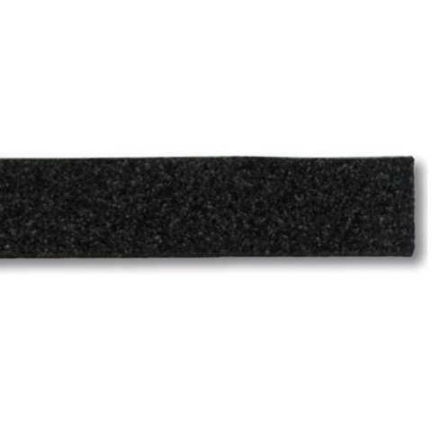 Cellular rubber sealing strip, self-adhesive 3 x 10 mm, l = 10 m, black
