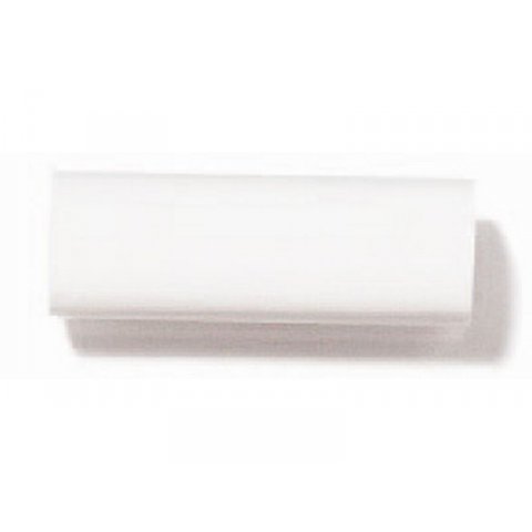 Tubo redondo de ABS, opaco, de color ø 1,2 l = 760 mm, alambre, blanco