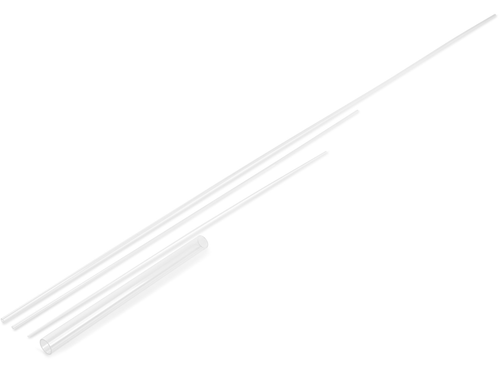 Clear Perspex Acrylic Plexi Pipe Tube 40mm Diameter 2mm 500mm Long Candle Mold 