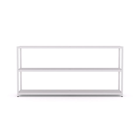 Modulor Regal M3.3 785x1600x400mm, Weiß, RAL 9016, FS