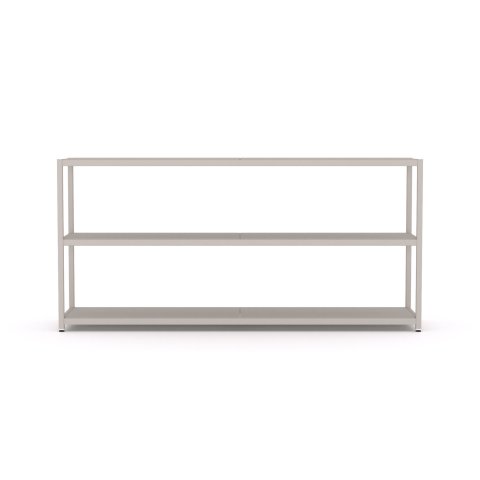 Modulor Regal M3.3 785x1600x400mm, Pfefferweiß, RAL 090 85 05, FS