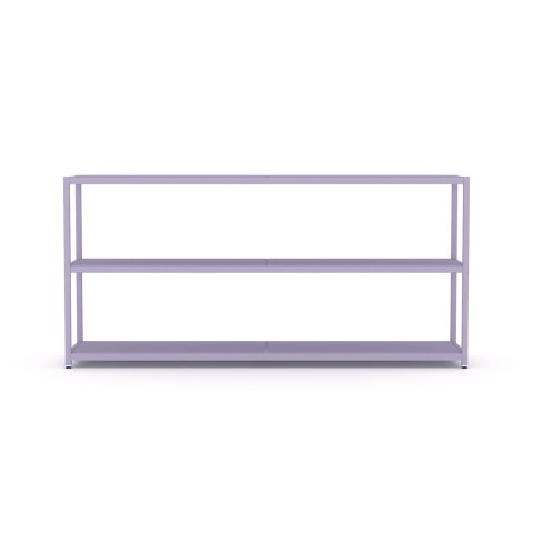 Modulor Regal M3.3 785x1600x400mm, Eislila, RAL Design 300 80 15, FS