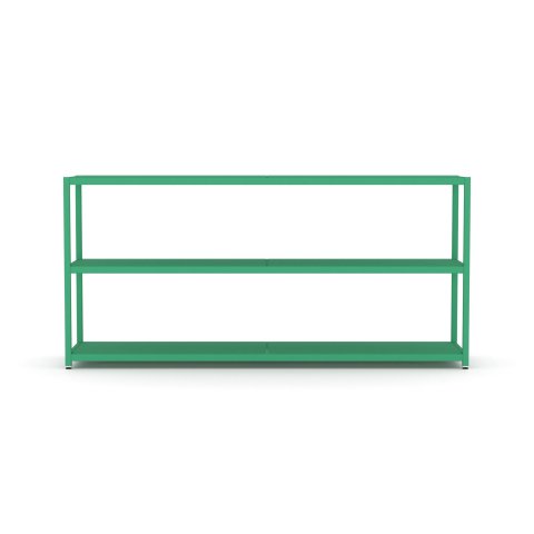 Modulor shelf M3.3 785x1600x400mm, malachite green, RAL 160 70 50, FS