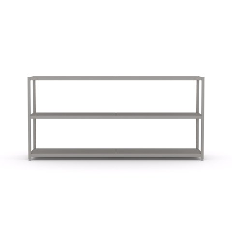Modulor Regal M3.3 785x1600x400mm, Hellgrau, RAL 7038, FS