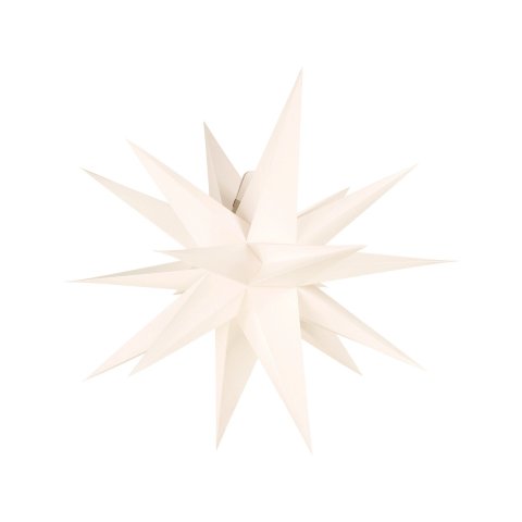 Estrella plegable Annaberger (sin iluminación) Nº 5, ø 580 mm, blanco