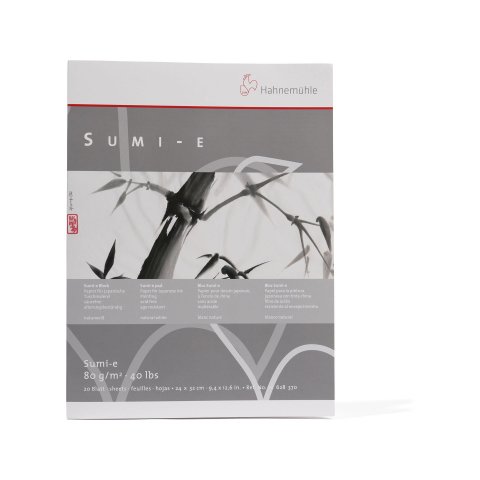 Hahnemühle Sumi-E calligraphy pad 240 x 320 mm, 80 g/m², 20 sheets