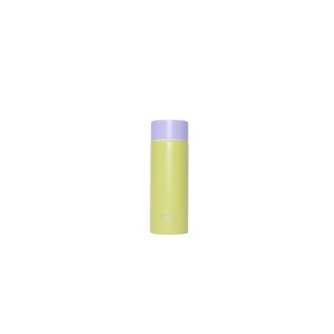Pallone da vuoto Poketle S Mix 45 x 131 mm, acciaio inox, 120 ml, verde / viola
