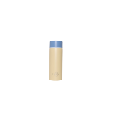 Pallone da vuoto Poketle S Mix 45 x 131 mm, acciaio inossidabile, 120 ml, crema/blu