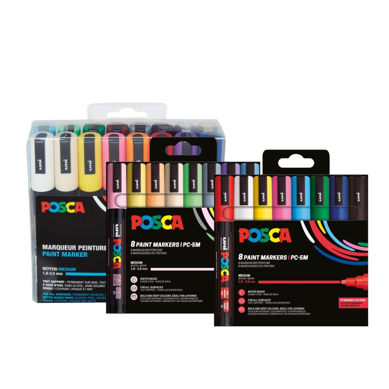 Uni Posca Marker PC-5M, Set