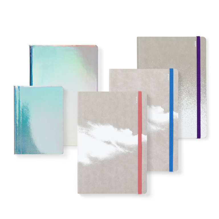 Nuuna Notizbuch Fluid Chrome