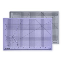 Ecobra Schneidematte Top-Qualität, flieder/grau