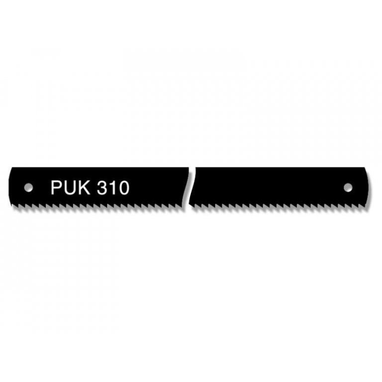 PUK Saw blades with suspension pins PUK 310, coarse